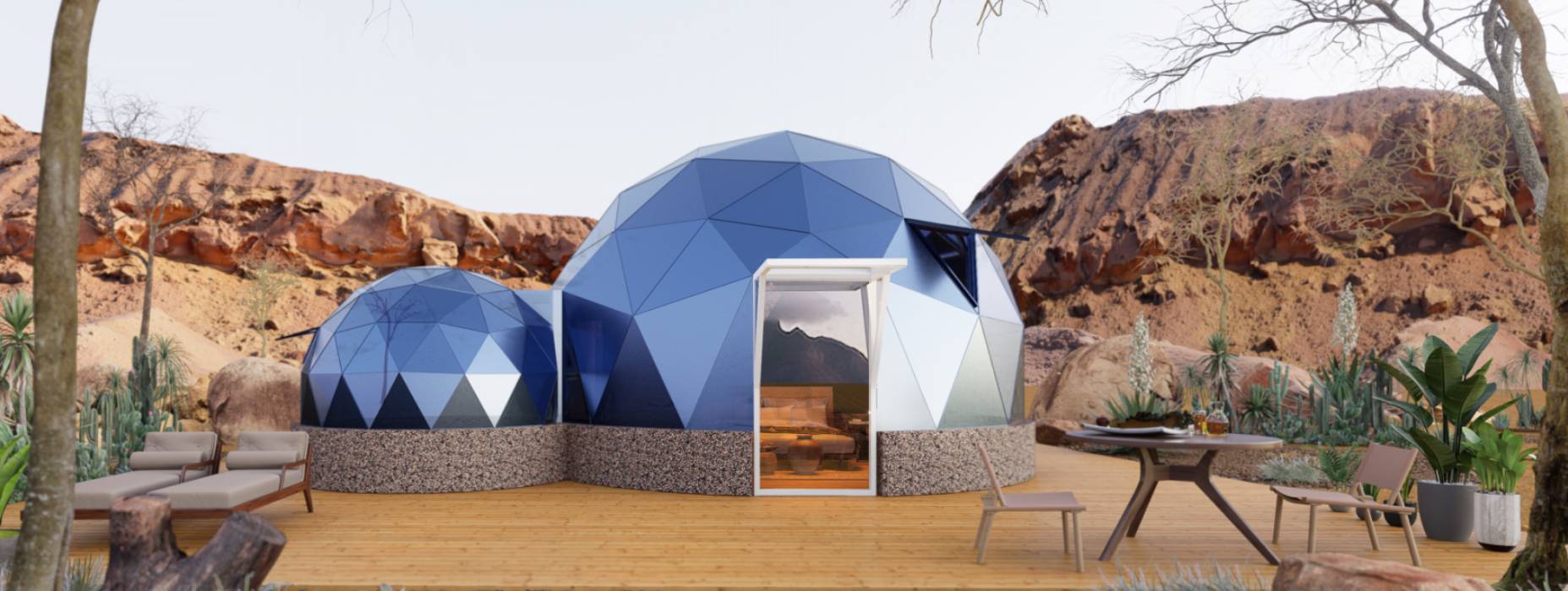 龙湖区球形智能光伏玻璃星空房